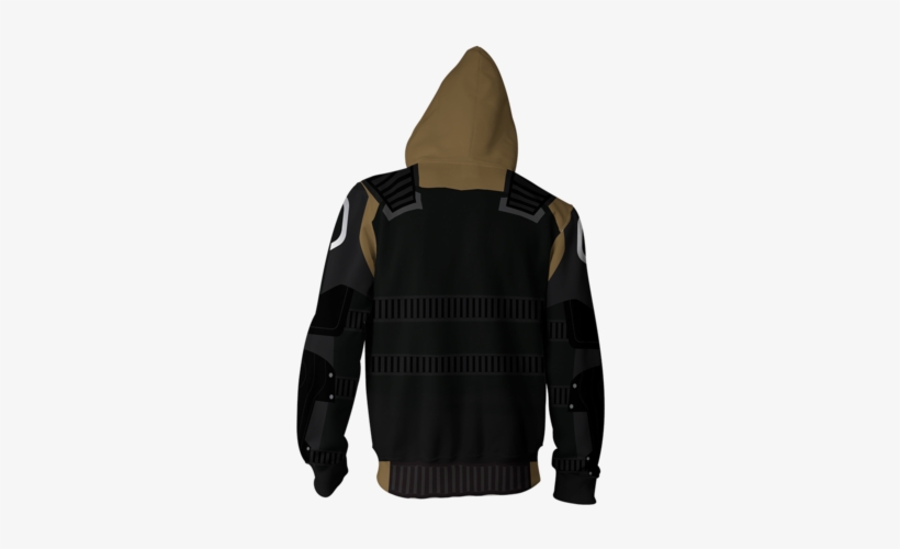 Image Of X-men - Og Abel Ogabel Men's Estate Zip Up Hoodie Black Skate, transparent png download