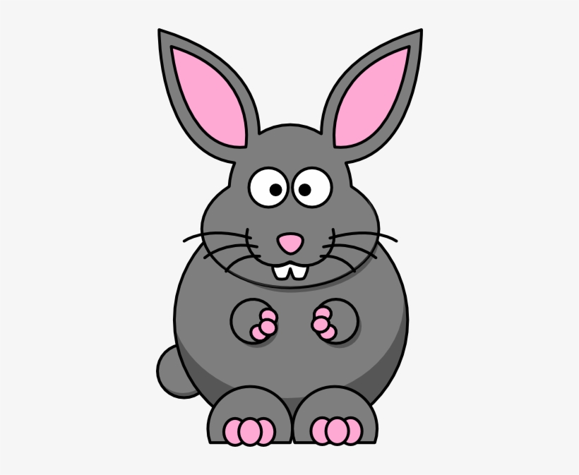 Bunny - Cartoon Easter Bunny, transparent png download