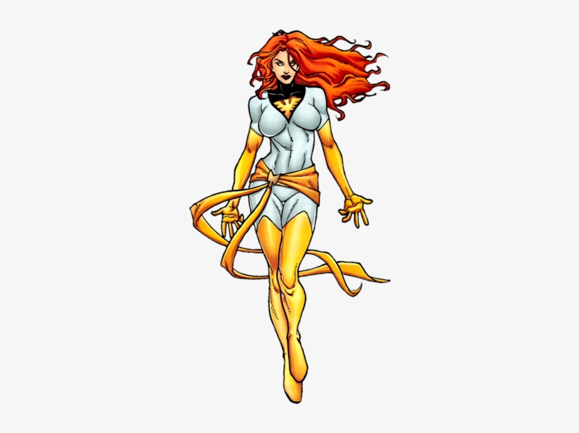 White Phoenix Of The Crown Jean Grey - Jean Grey Phoenix White, transparent png download