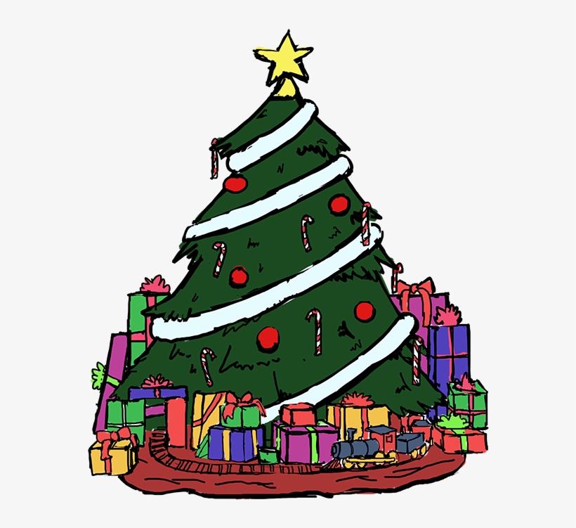 Christmas Tree, transparent png download