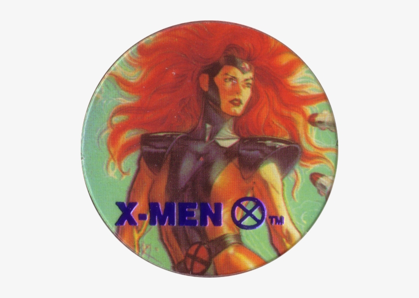 X Men > Red Card Jean Grey - Label, transparent png download