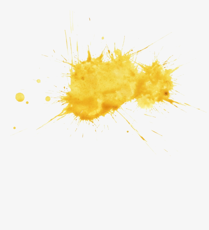 20 Yellow Watercolor Splatter Png Transparent Onlygfxcom, transparent png download