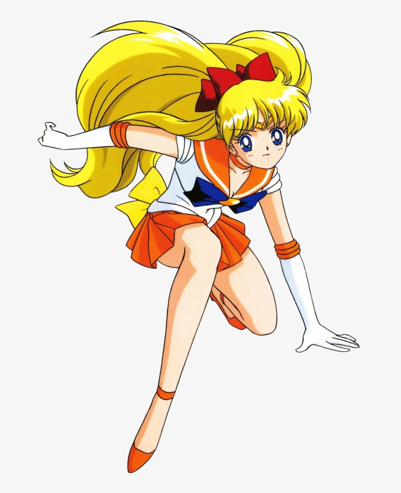 Anime And Manga - Sailor Venus Render, transparent png download