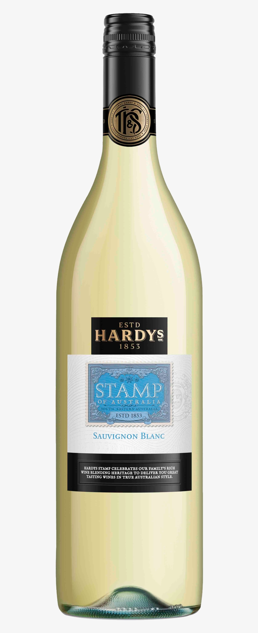 Hardys Stamp Of Australia Sauvignon Blanc 1l - Hardys Stamp Of Australia Chardonnay, transparent png download