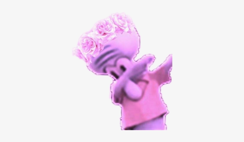 Aesthetic Squidward, transparent png download