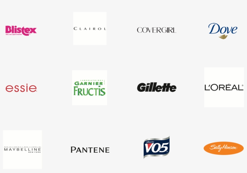 Blistex Clairol Covergirl Dove Essie Garnier Fructis - Sally Hansen Inc, transparent png download