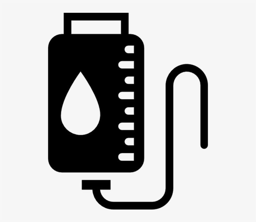 Blood Transfusion Free Vector Icon Designed By Vectors - Blood Transfusion, transparent png download