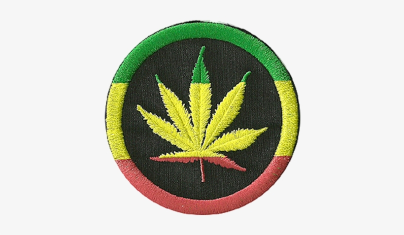 Rasta Hat Png - Patch Marijuana, transparent png download