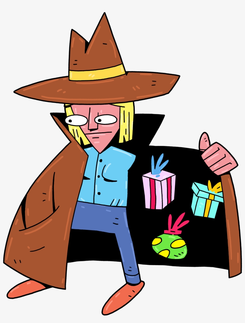Will Select One Identified Present That You Have, And - Toejam And Earl 2 Present, transparent png download