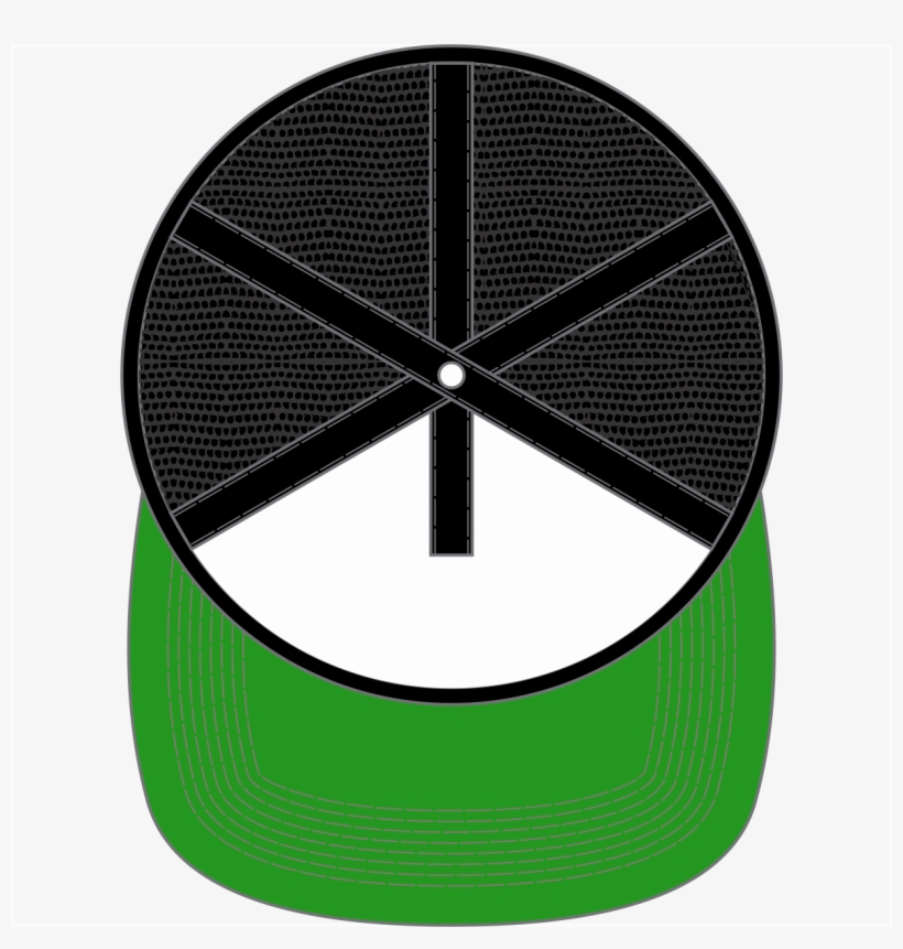 Fiji Surf “cyclone” Rasta Logo Black Snap Back Cap - Cyclone, transparent png download