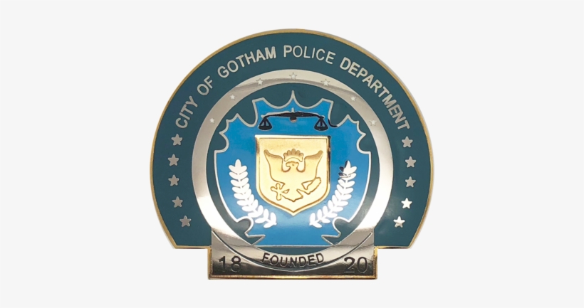 Gotham City Police Officer Shield Badge - Chicago, transparent png download