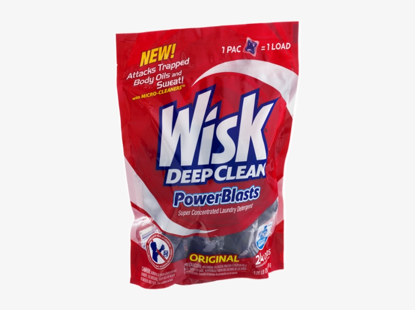 Wisk Power Blasts Original, 48 Count By Wisk, transparent png download