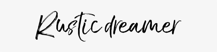 The Rustic Dreamer - Calligraphy, transparent png download