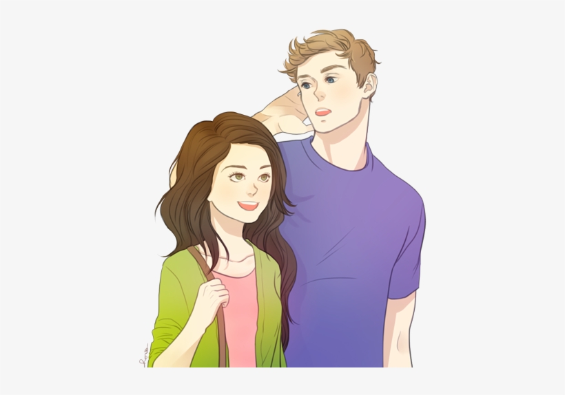 I Finally Drew This Sorry This Request Is Really Old - Isaac And Allison Fanart, transparent png download