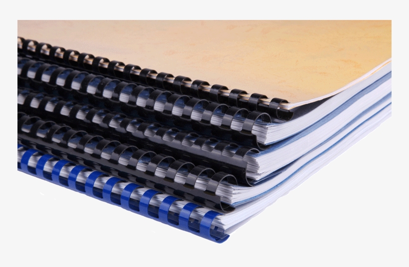 Assortment Of Gbc Combbound Books Leitz Combind 500 Binding Machine