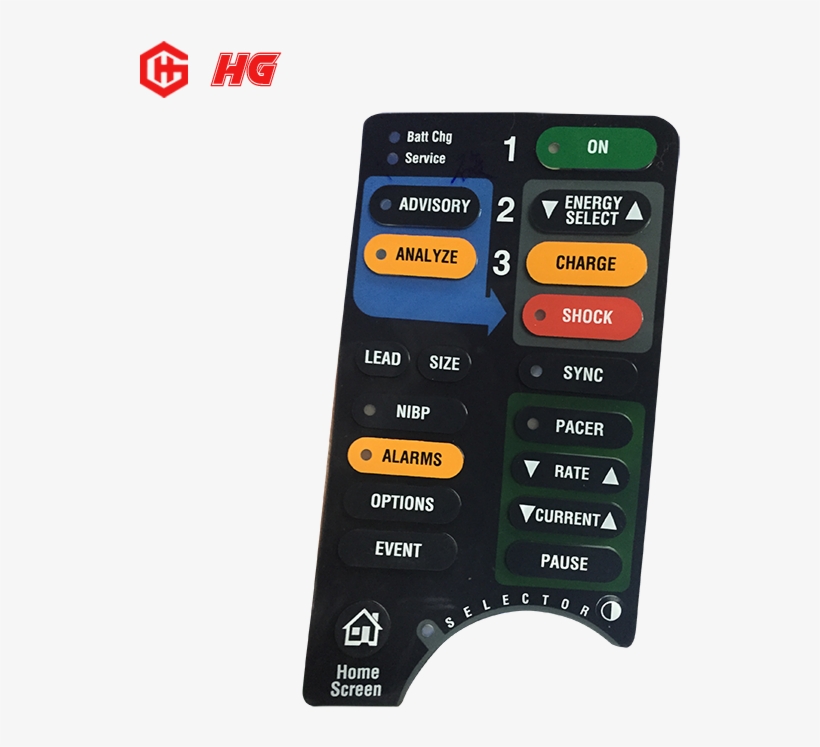 Silicone Game Button, Silicone Game Button Suppliers - Lifepak 12, transparent png download