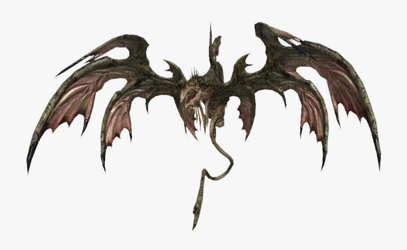 Ffxiii Enemy Wyvern - Wyvern Final Fantasy, transparent png download