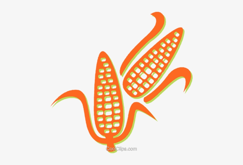 Milho Em Espiga Livre De Direitos Vetores Clip Art - Corn Vector, transparent png download