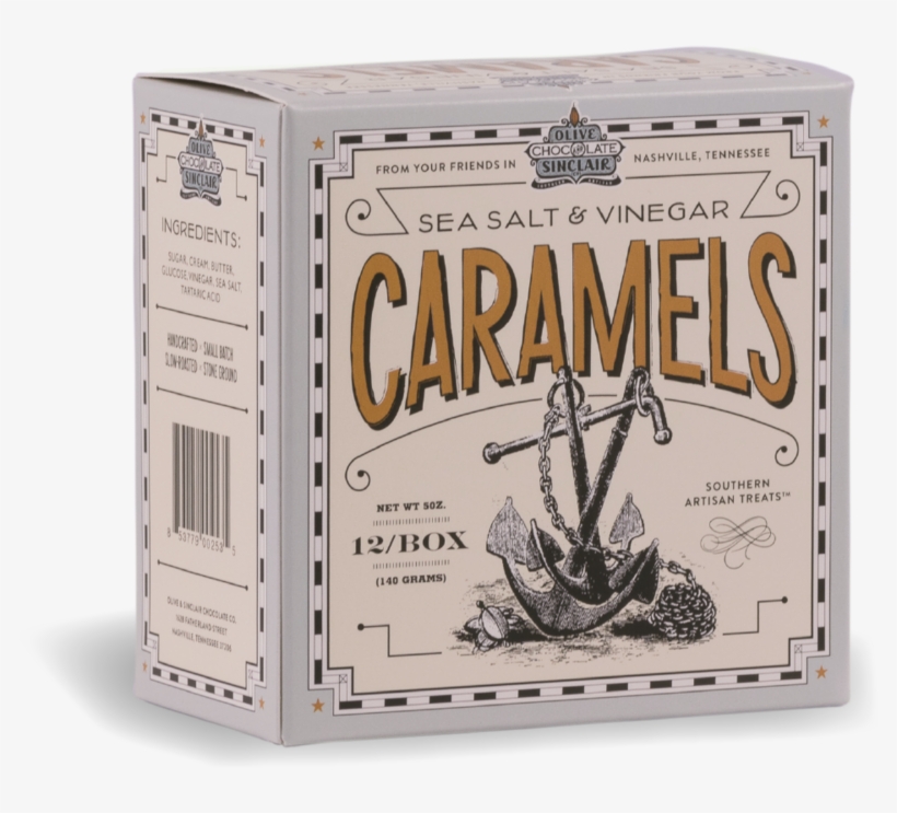 Sea Salt & Vinegar Caramels, transparent png download