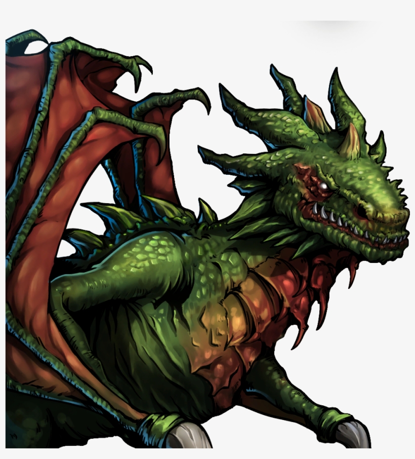 Artwork - - Gems Of War Wyvern, transparent png download