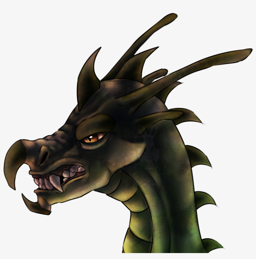 Wyvern Headdoodle - Dragon, transparent png download