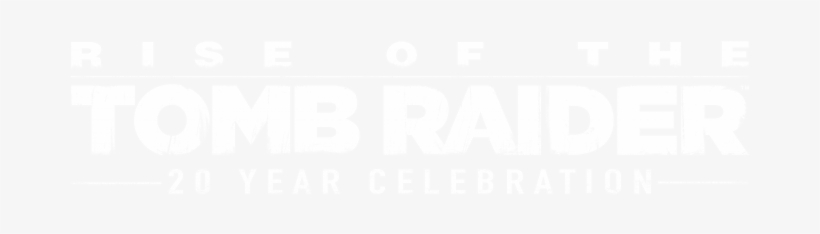 Rise Of The Tomb Raider 20 Year Celebration Logo Comments - Ps4 - Rise Of The Tomb Raider Collectors, transparent png download