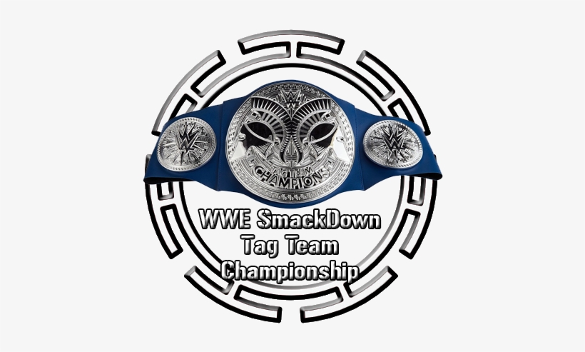 Buttons Sd Tag Title - Wwe Smackdown Tag Team Championship Title Belt Role, transparent png download