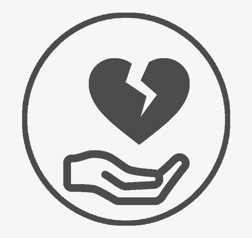 Broken Heart Icon 69674 Copy Copy - Portable Network Graphics, transparent png download