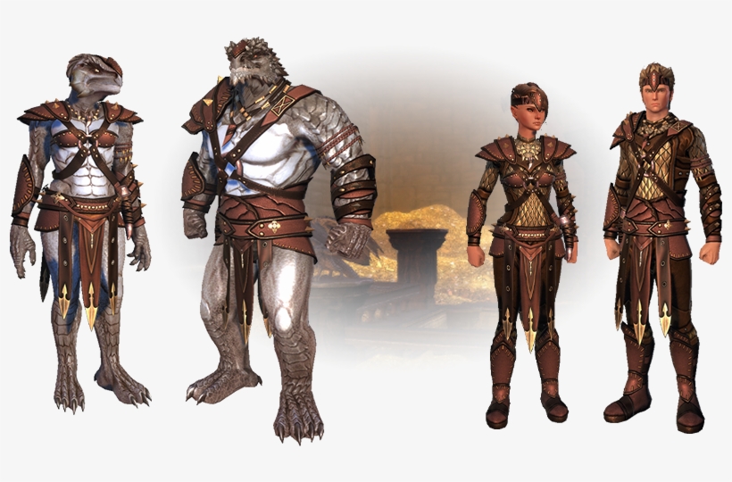 This And Neverwinter Models But You Can Clearly See - Dragonborn Neverwinter, transparent png download