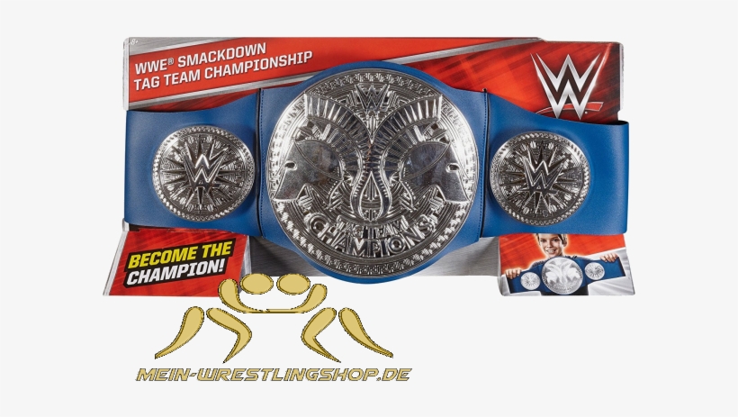 Smackdown Tag Team Championship Toy Belt, transparent png download