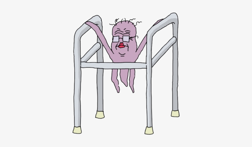 Granny Cuyler Psd80412 - Old Lady From Squidbillies, transparent png download