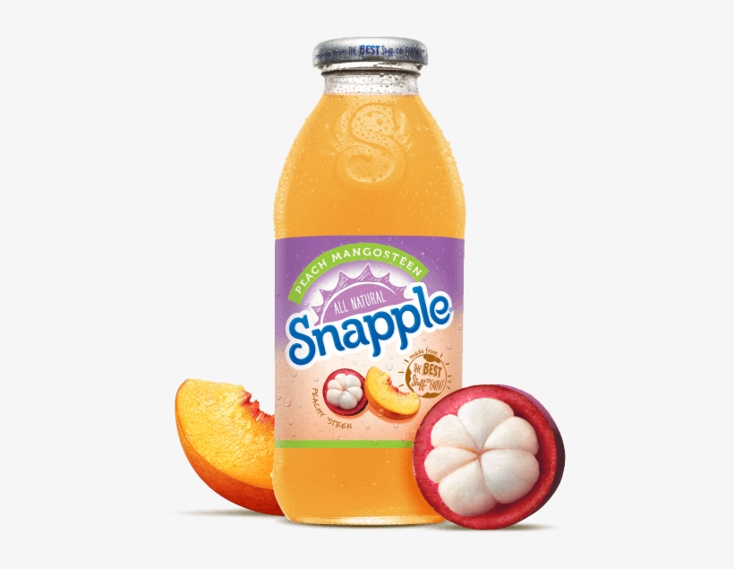 Snapple Peach Mangosteen, transparent png download