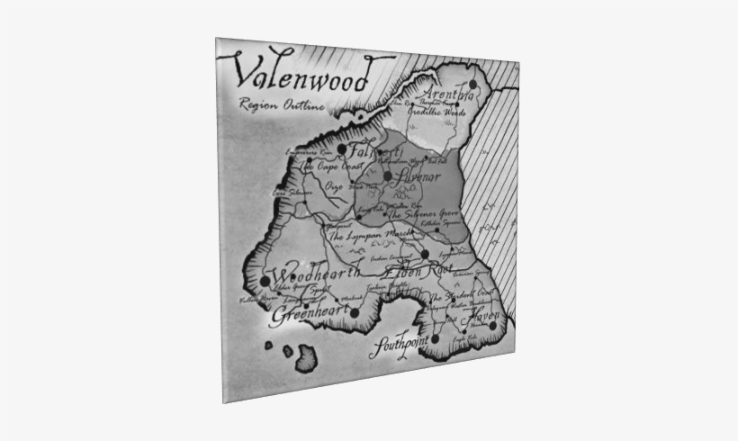 Where I'm Joined By The Most Generous Dragonborn To - Elder Scrolls Online Valenwood Map, transparent png download