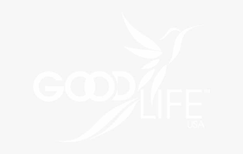 Goodlifeusa Logo White - Good Life Usa, transparent png download