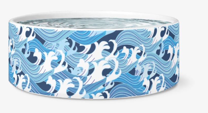 Load Image Into Gallery Viewer, Large Dog Bowl, Tri-color - Belt, transparent png download