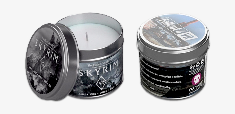 Fallout 4 Vr And Skyrim Vr 4d Candles - Official Fallout Vr Candle, transparent png download