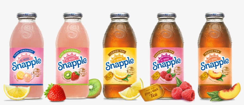 The Real Taste - Snapple Peach Tea - 12 Pack, 16 Fl Oz Bottles, transparent png download