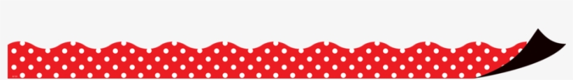 Red Polka Dots Magnetic Borders Alternate Image A - Magnet, transparent png download