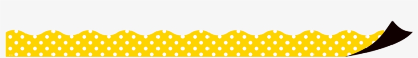Yellow Polka Dots Magnetic Borders Alternate Image - Teacher Created Resources Magnetic Border Tcr, transparent png download