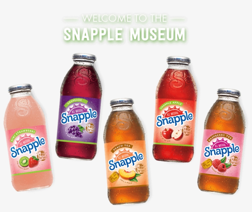 That Snapple-ology - Snapple Peach Tea, 16 Fl Oz Glass Bottles, 12 Pack, transparent png download