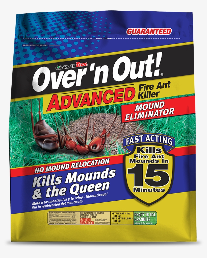 Over'n Out! Advanced Fire Ant Killer Mound Eliminator, transparent png download