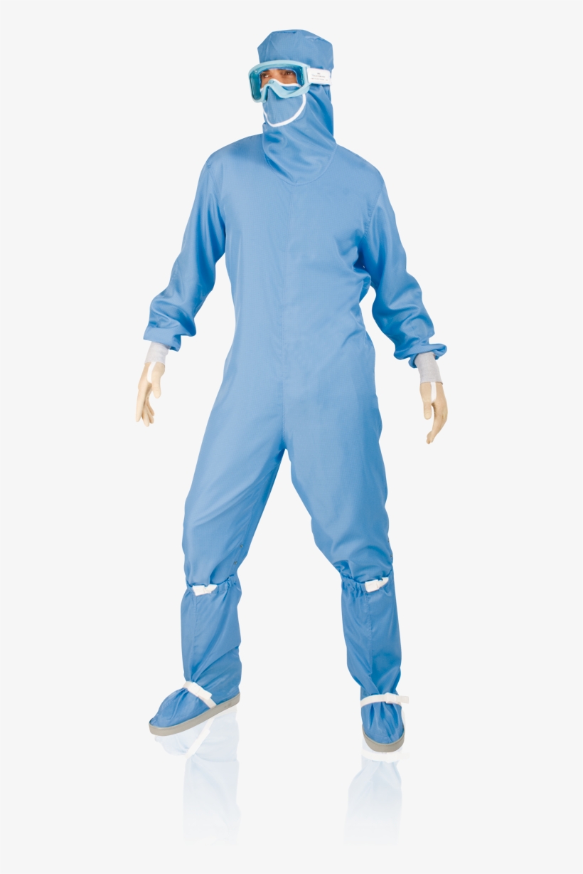 Pa Absolute Protection Coverall With Mask - Combinaison Aseptique, transparent png download
