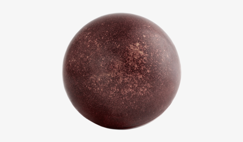 Handmade Christmas Bauble With Dark Chocolate, Red - Sphere, transparent png download