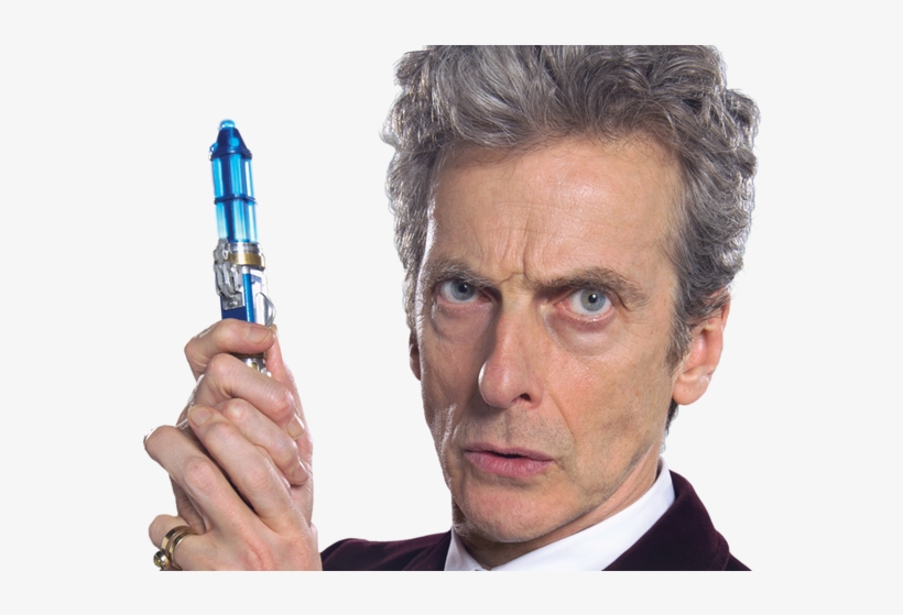 The Doctor's Sonic Screwdriver Is Being Added To The - Doctor Who With Sonic Screwdriver, transparent png download