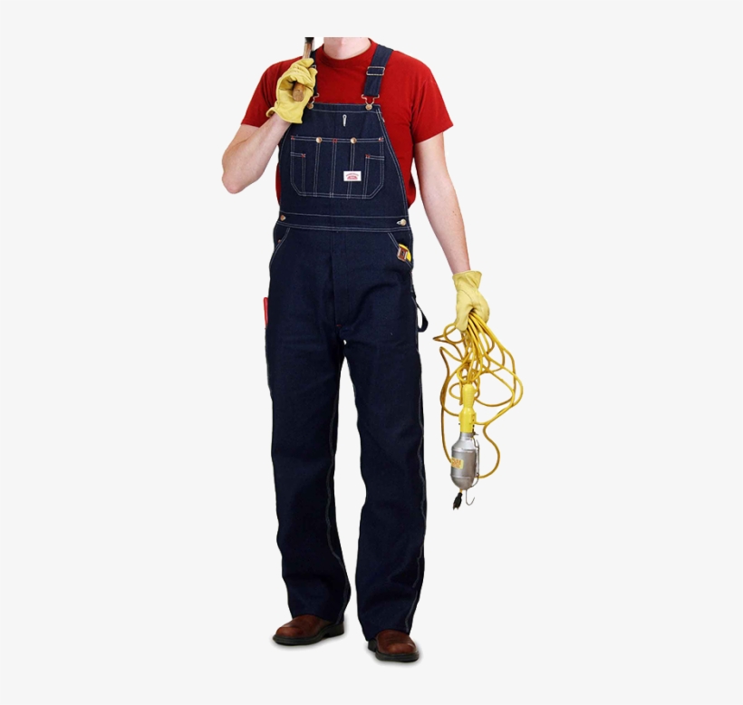 Round House Men's Denim Overall - Overall, transparent png download