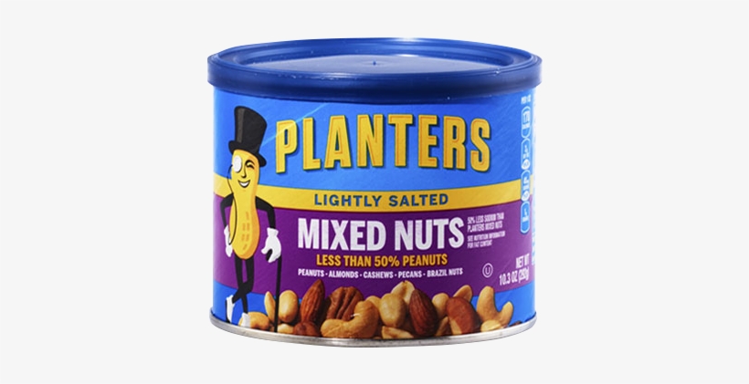 플랜터스 믹스넛 라이트 - Planters Lighty Salted Mixed Nut, 292g, transparent png download