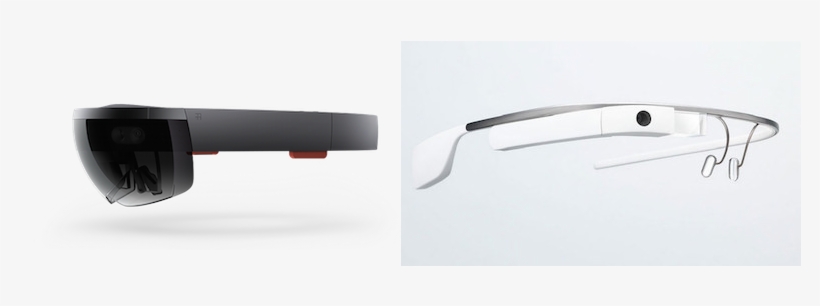 Glasses - Google Glass Hololens, transparent png download