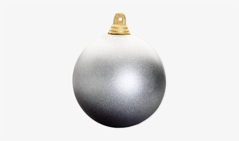 Silver - Christmas Ornament, transparent png download