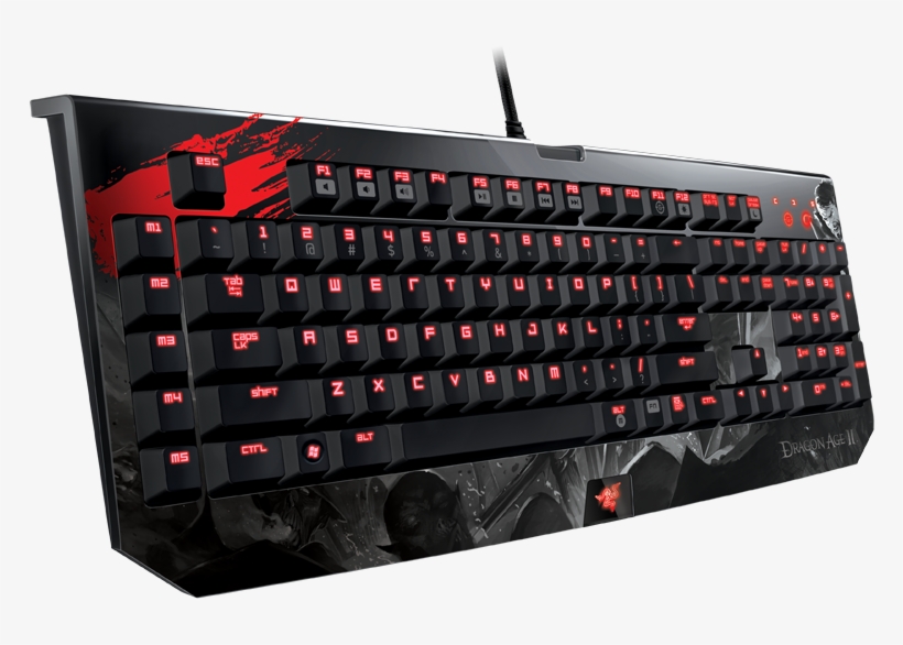 Dragon Age™ Ii Razer Blackwidow Ultimate Gaming Keyboard - Razer Black Widow Ultimate, transparent png download