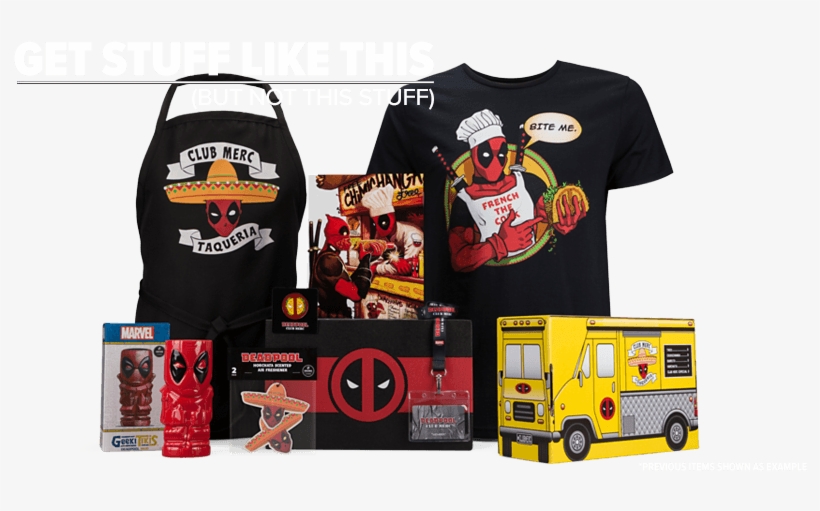 Here's What You Missed In The First Deadpool Crate - 36x24 Poster:poster Deadpool, 36x24 In At Art.com:, transparent png download